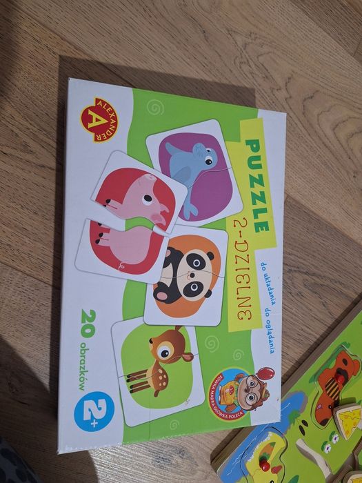 Puzzle 2+ zwierzatka