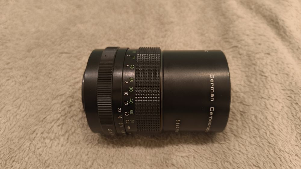 Obiektyw pentacon electric 2.8/135 MC b.d. stan