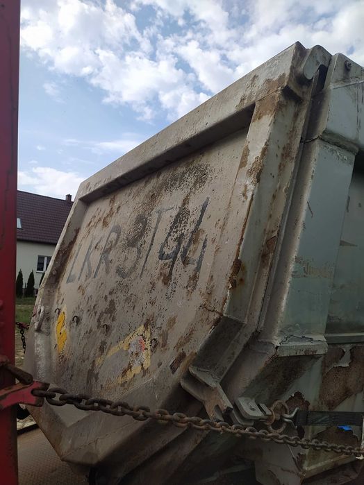 Mulda stalowa z naczepy wywrotki Schmitz Meierling 29 m3