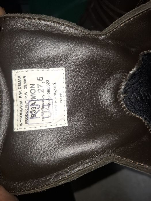 Buty wojskowe 27.5
