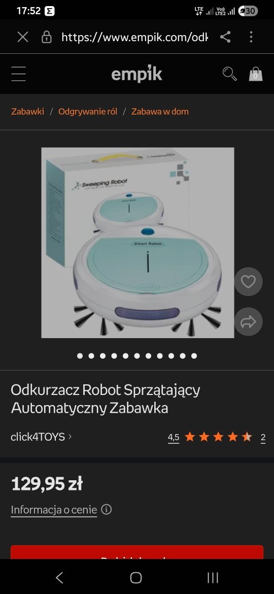 Robot sprzątający