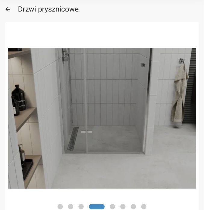 NOWE MEXEN drzwi prysznicowe ROMA uchylne 100 cm, transparent, chrom
