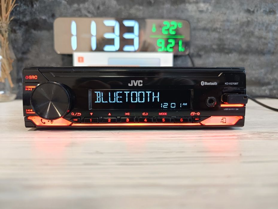 Процесорний JVC kd-x270bt