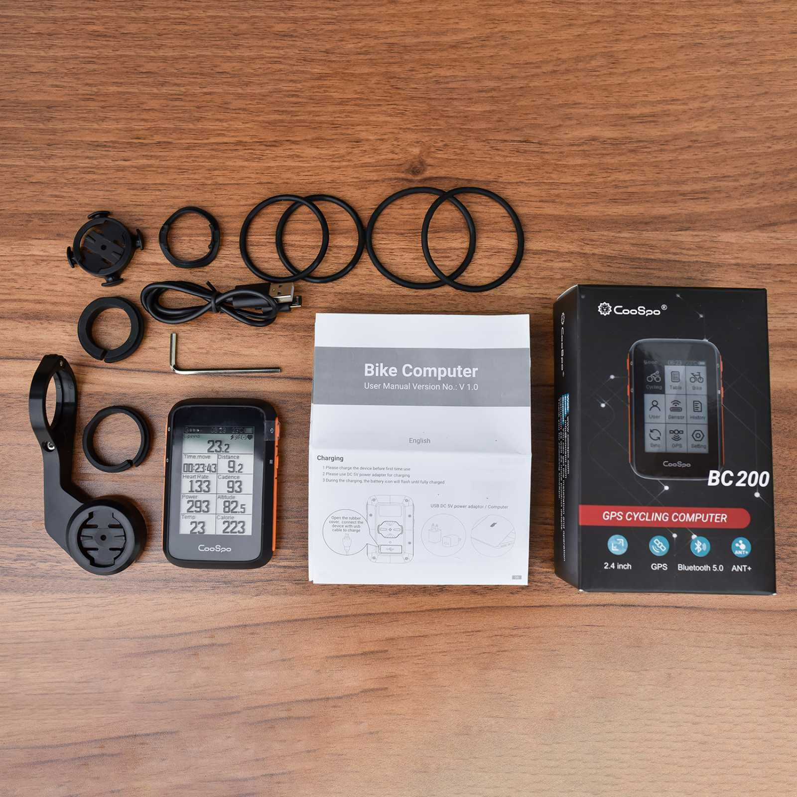 Велокомпьютер СooSpo bc200 GPS Wahoo bryton garmin sigma