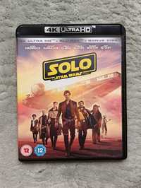 Solo STAR WARS story 4k ultra HD/Blu-ray