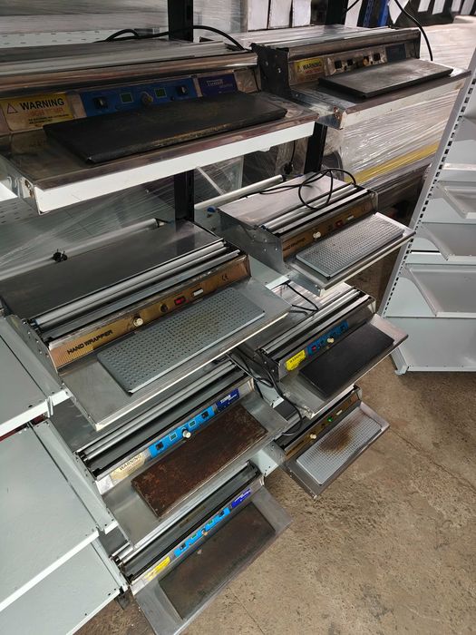 Гарячий стіл для стрейч плівки б у, пакувальник бу, пакувальний стіл