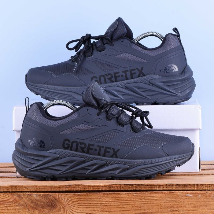 (2176) Термо Зимові The North Face Чоловічі Кросівки черевики графіт