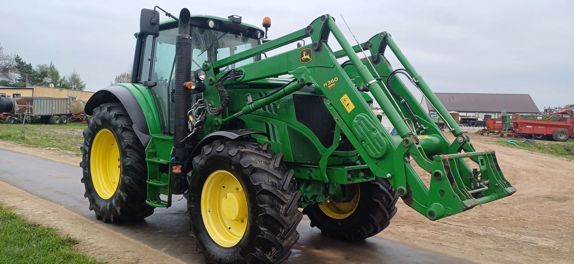 John deere 6150M Ładowacz 2015r