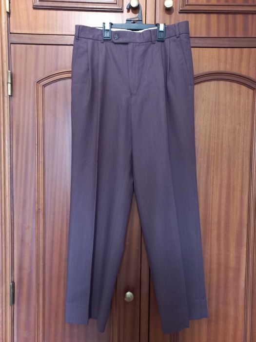 Calças Castanhas Homem - Maconde