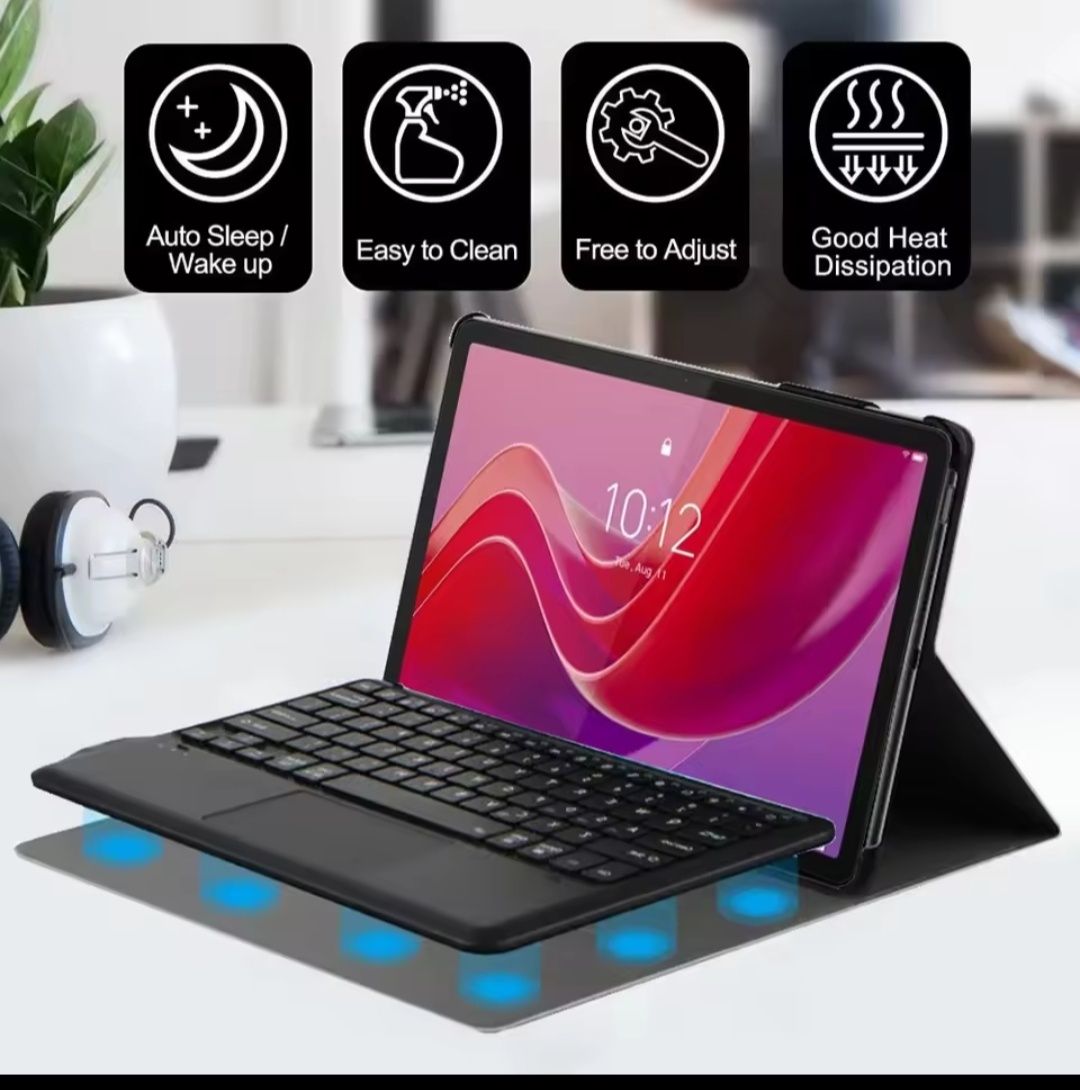 Чехол на планшет с клавой и тач LENOVO Tab M11/ Tab K11 для 11"