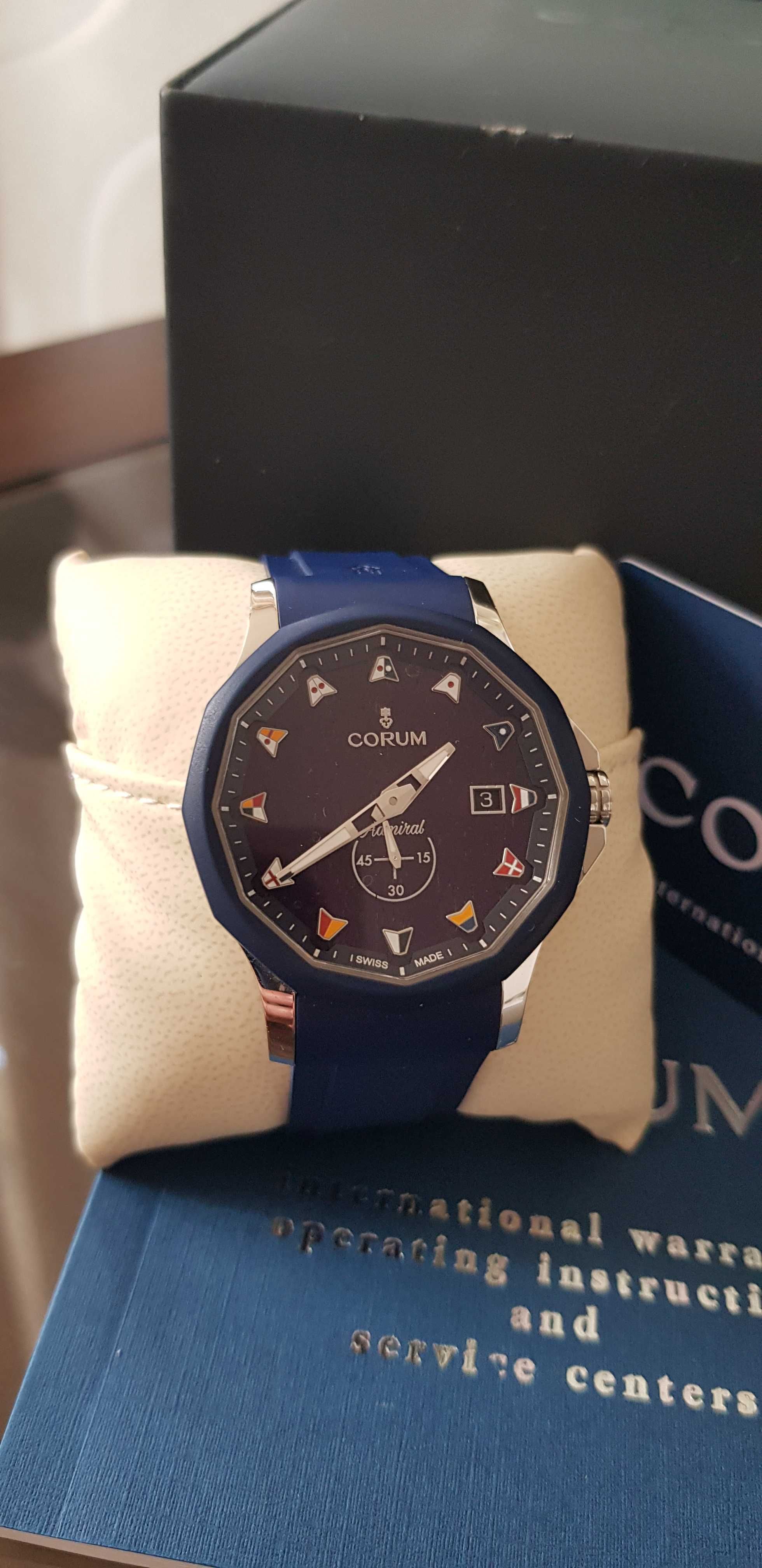 Продам мужские наручные швейцарские часы Corum Admarals Cup Legend 42