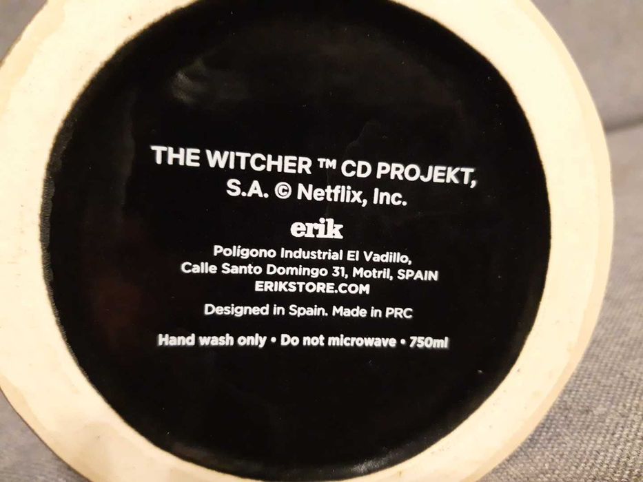 Kufel Wiedźmin ceramiczny 750 ml