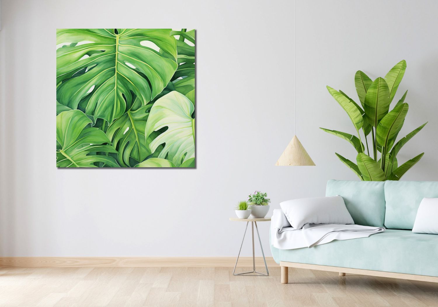 Obraz 100x100cm Tajemnice Liści