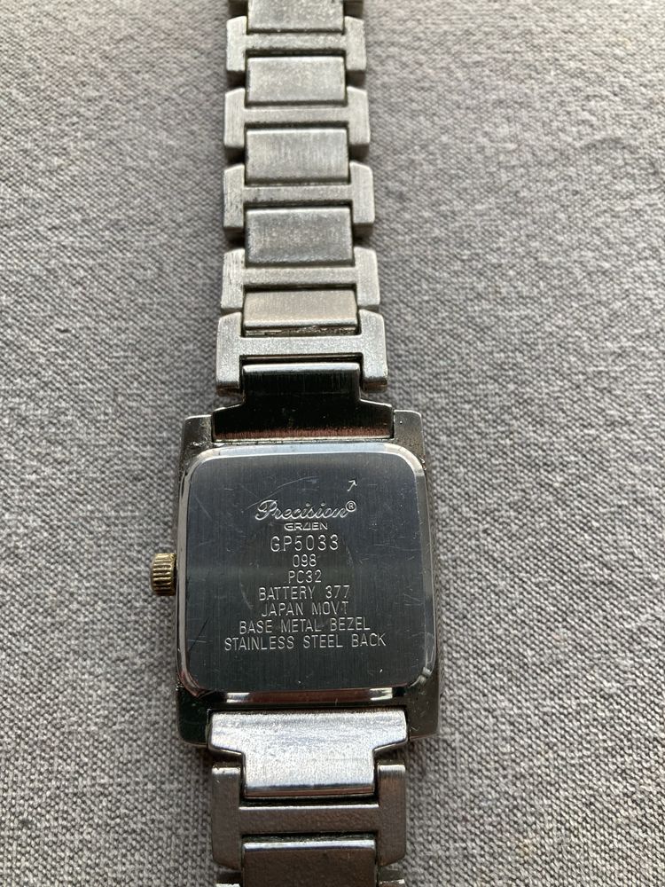Vintage Gruen Precision Square Date Watch GP 5033
