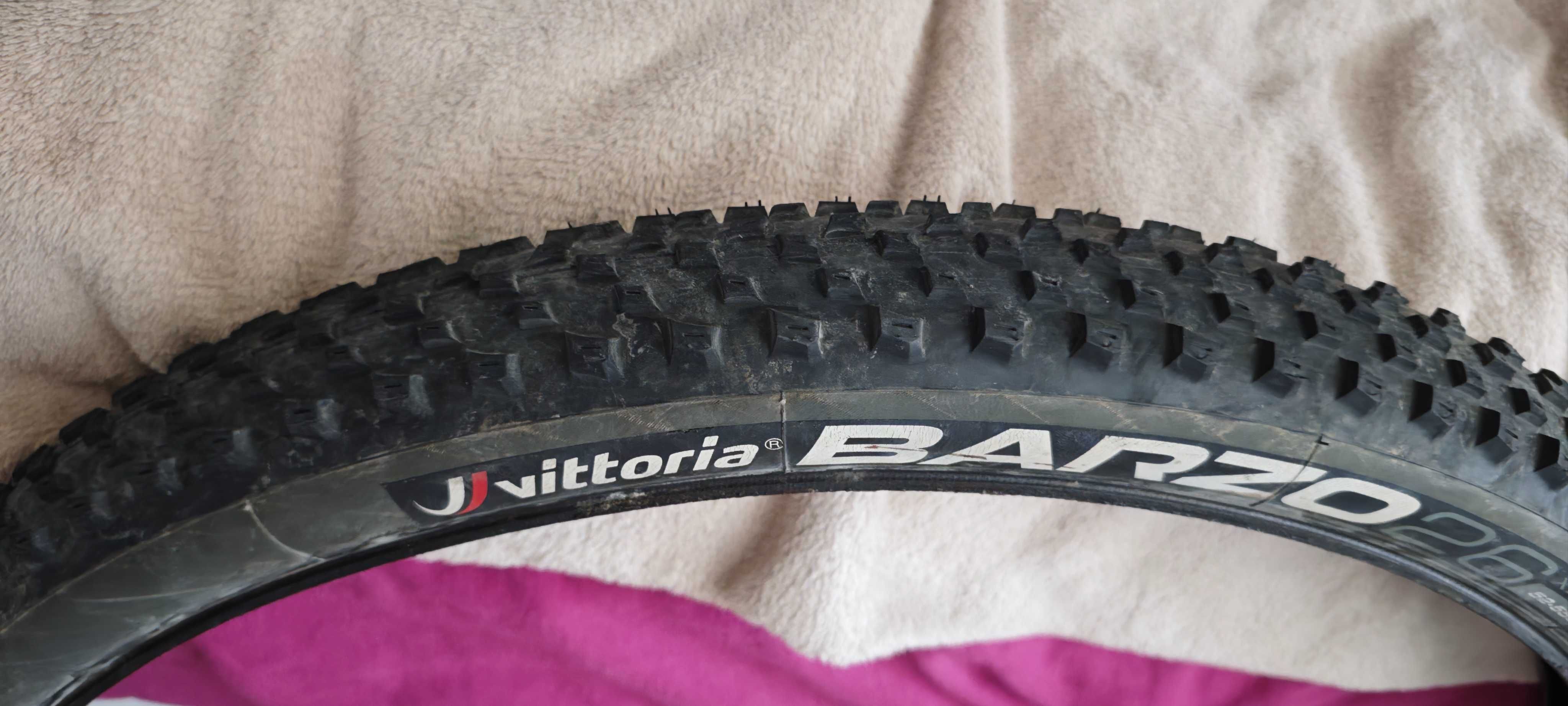 2 opony 26 Vittoria Barzo 2,1 i Saguaro 2,2 Tubelles Ready po mleku