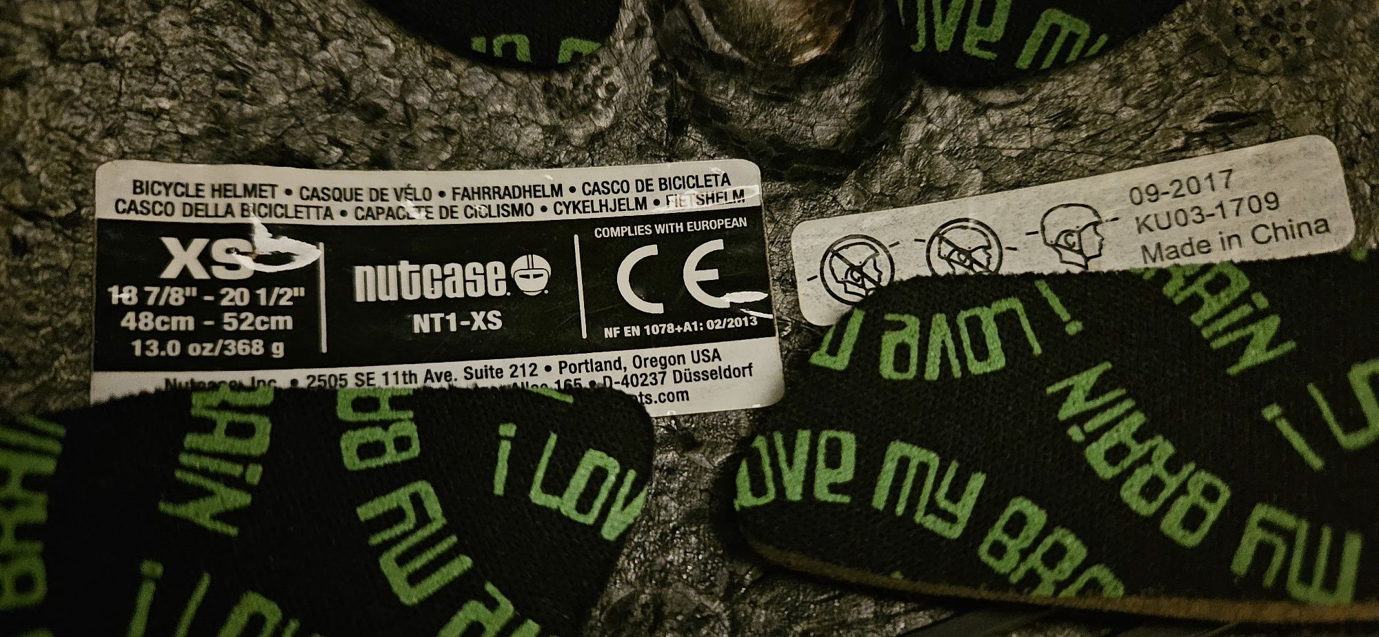 шлем Nutcase Little Nutty Space Cadet Matte Street