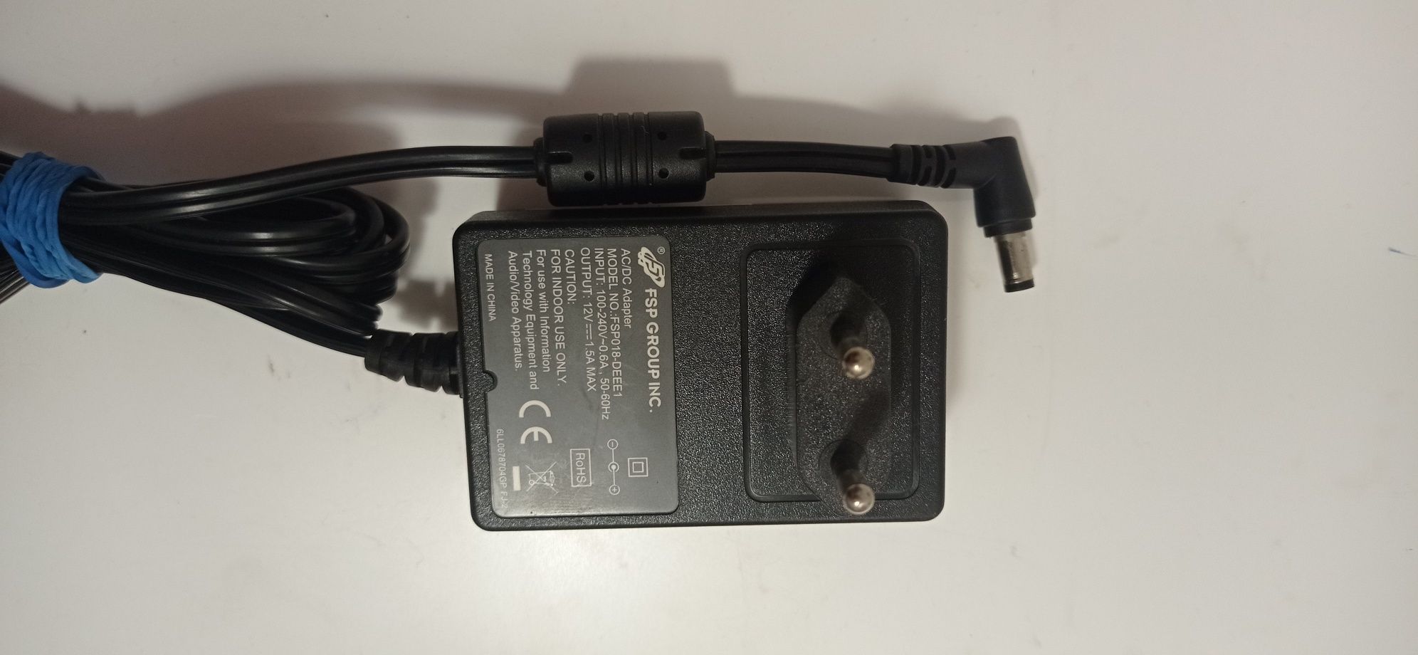 AC/DC Adapter 12V,  1.5A