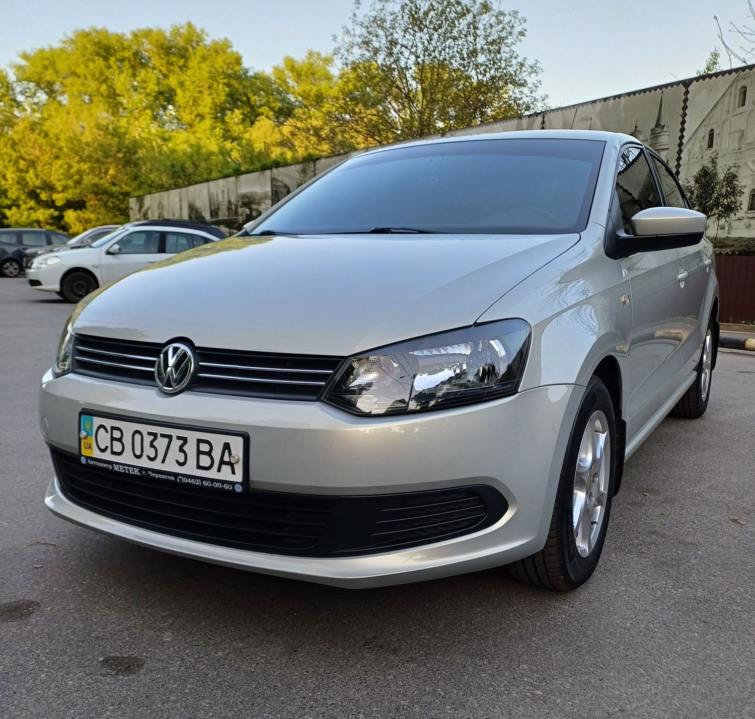 Фольксваген поло, Volkswagen Polo. авто пройшло тільки обкатку