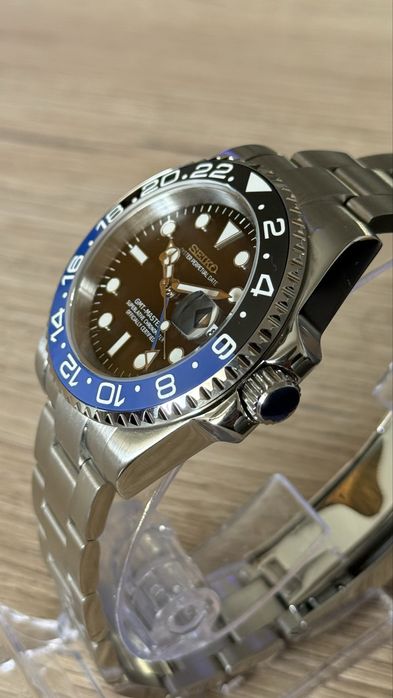 Seiko Mod GMT Batman