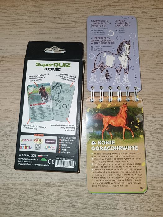 Gra edukacyjna Konie