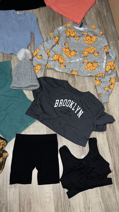 17 ubrań dziewczynka 158 cm wszysko razem