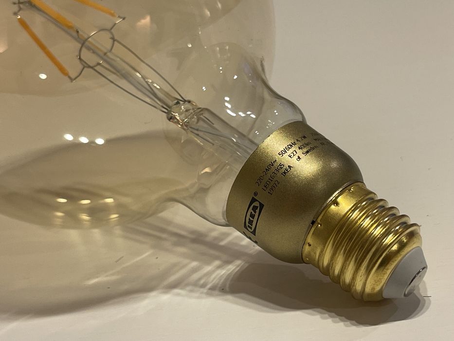 Żarówka LED 125mm kula !!! E27/400lm/4,2W/2200K !!!