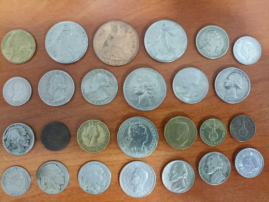 Lote Moedas Antigas
