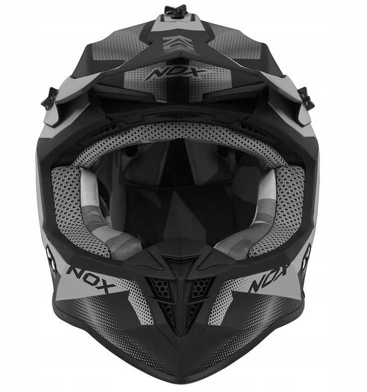 Kask Motocyklowy NOX Kids Fussion XL cm Enduro pod gogle