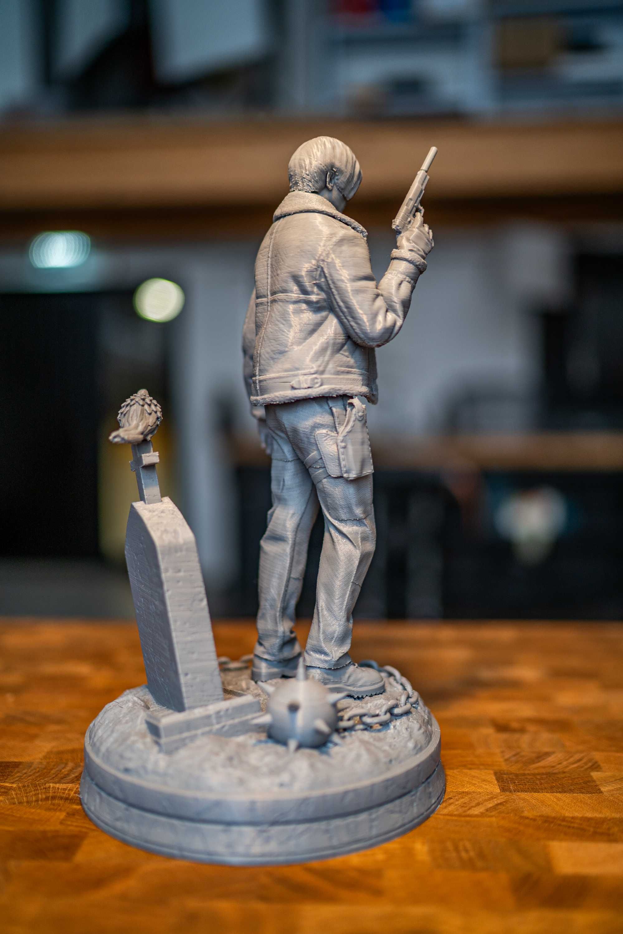 Leon RE4 - 3D Printed figurine