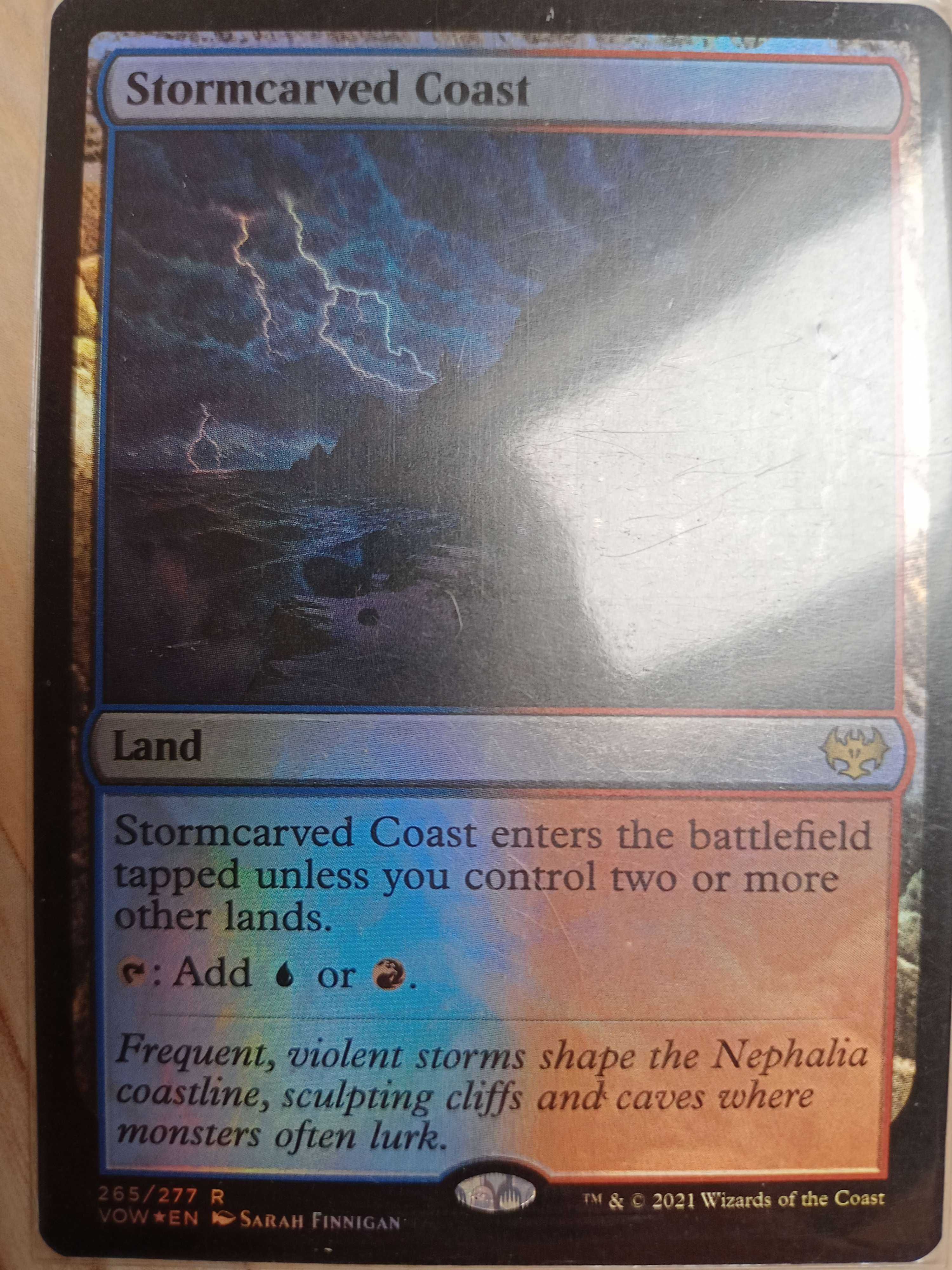 Stormcarved Coast foil