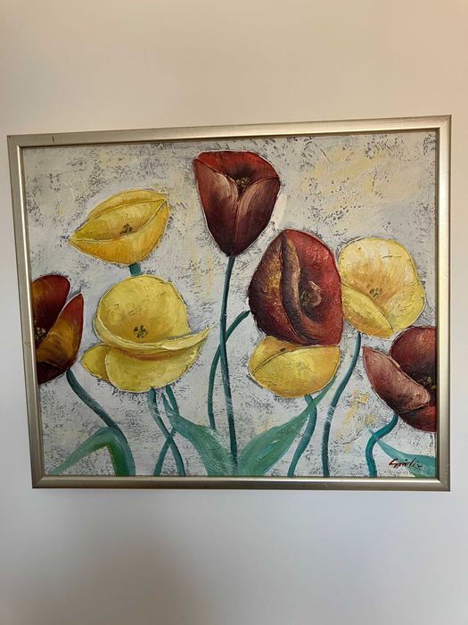 Obraz na płótnie sygnowany