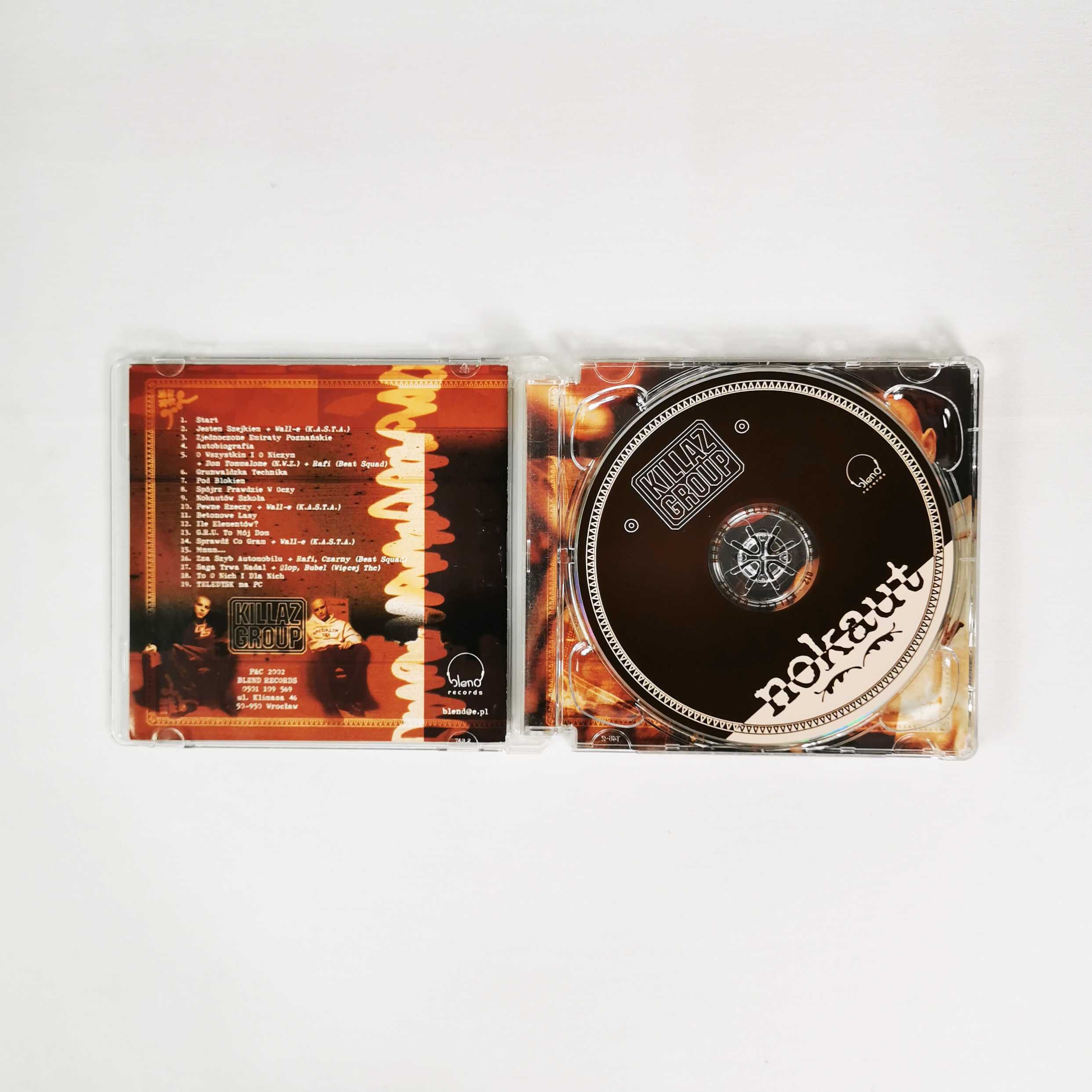 Polski Hip hop Killaz Group- Nokaut 1 wydanie 2002.