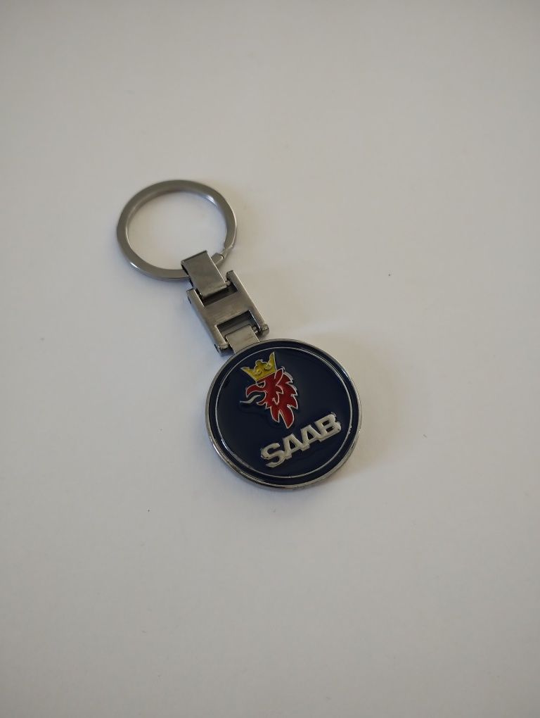 Breloczek Saab dwustronny