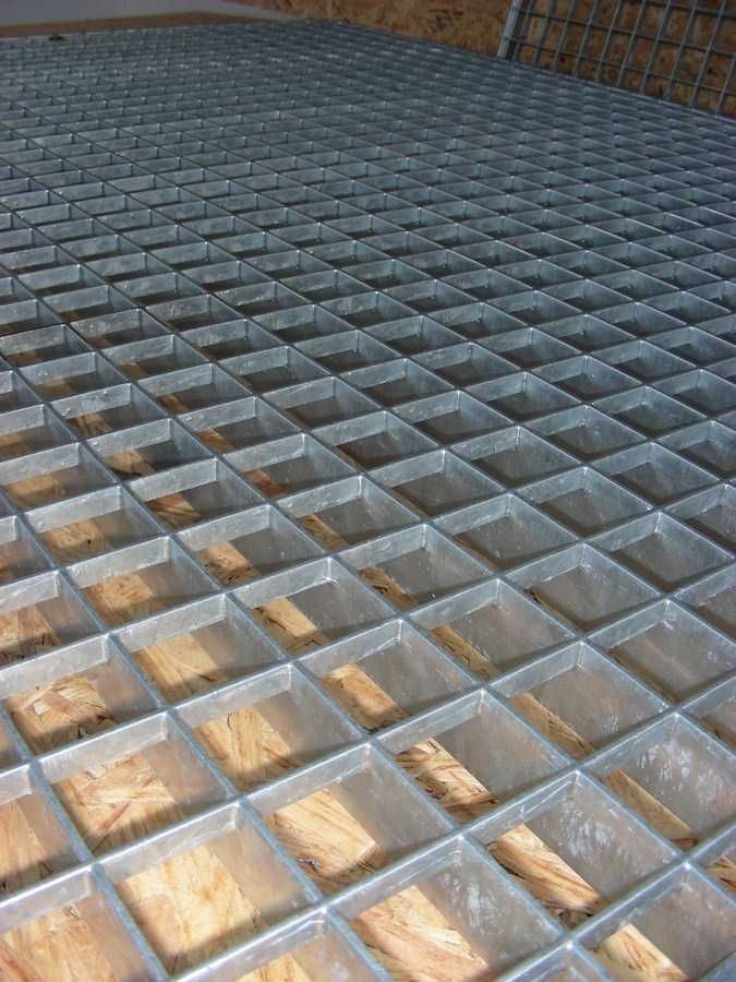 Krata na taras podest ocynk prasowana estetyczna !!! 1000x1000mm 30x2