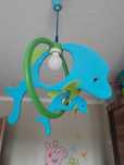 Lampa wisząca delfinki