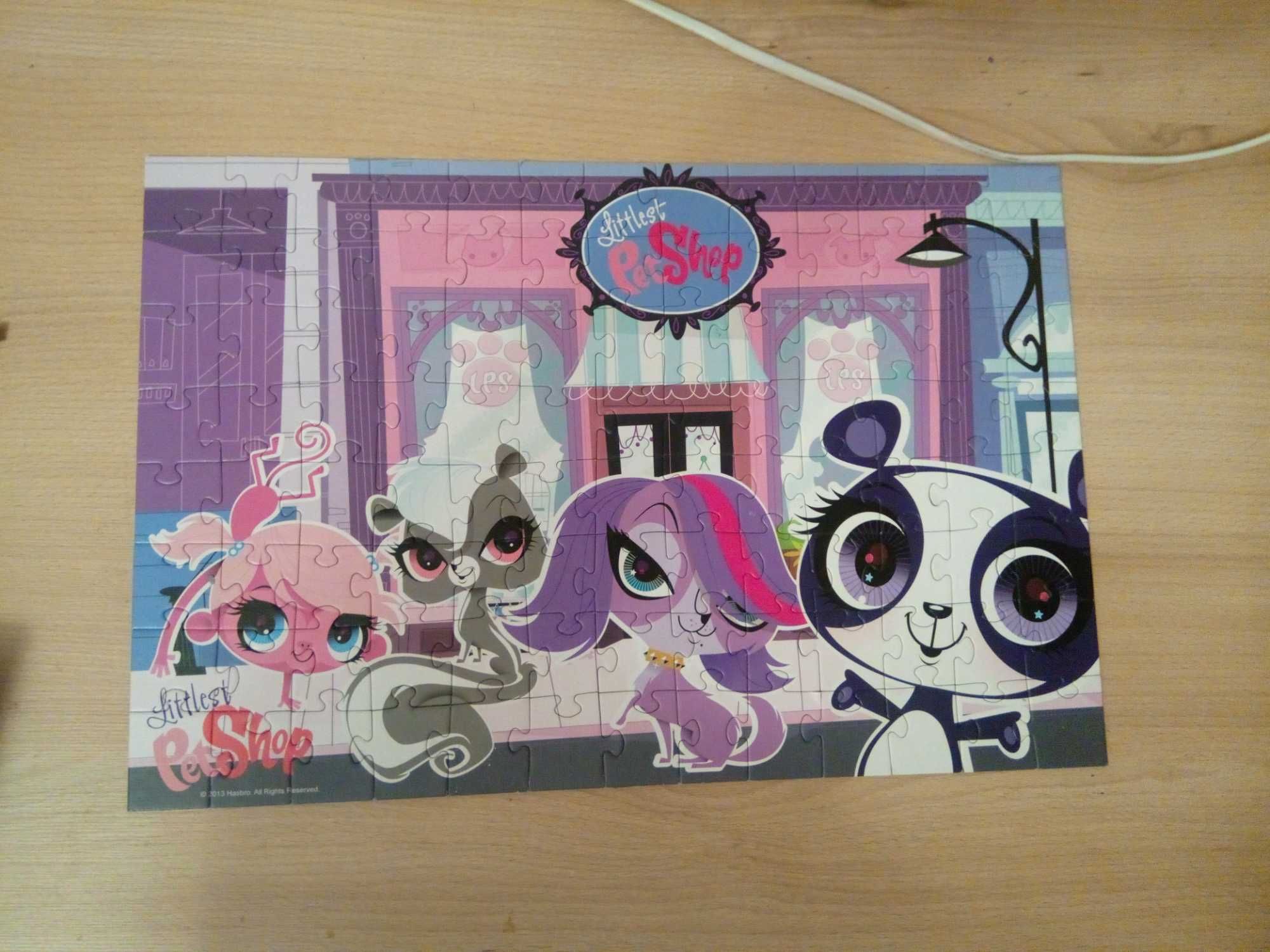 Trefl puzzle 100 el Littlest Pet shop nowe