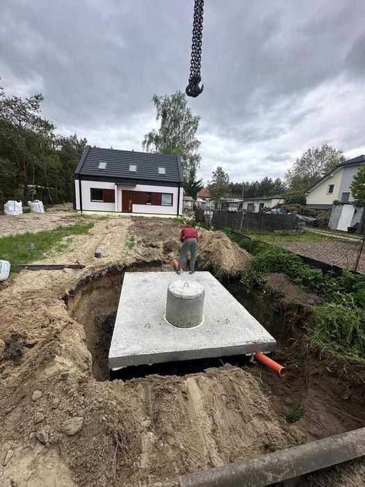 Zbiorniki betonowe - KOMPLEKSOWO z wykopem