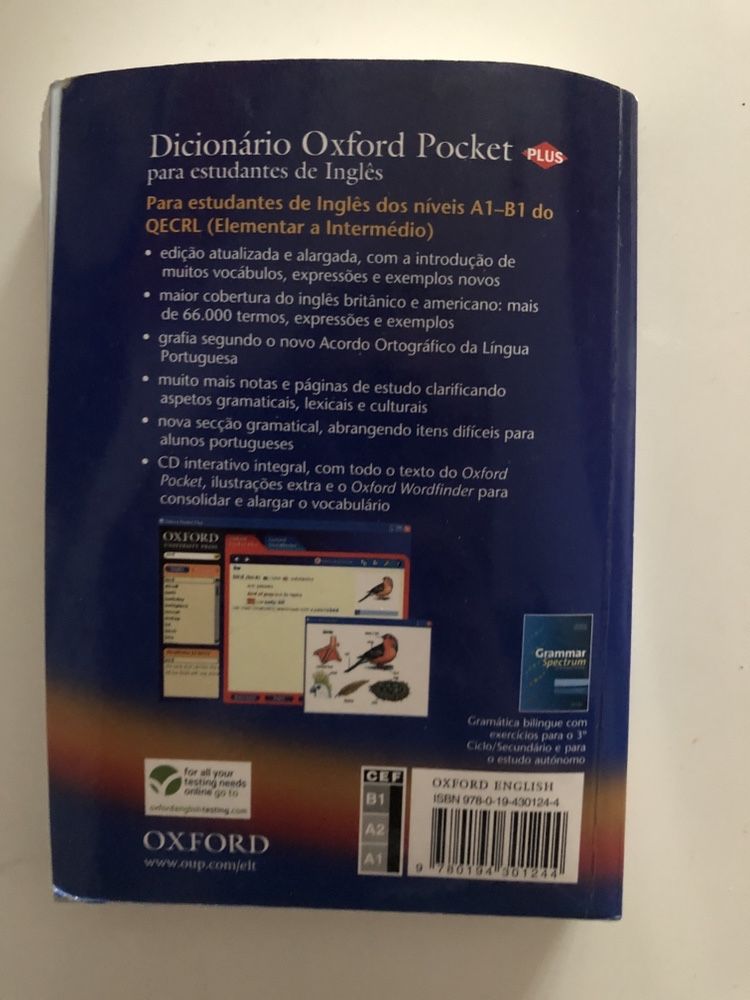 Dicionario Oxford Pocket