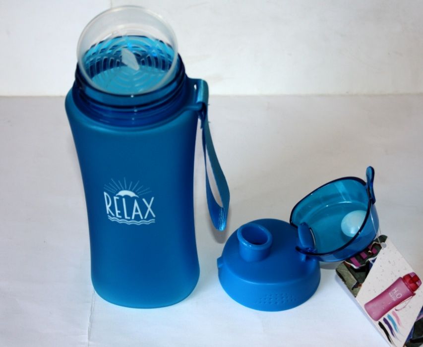 Бутылка из безвредного пищевого пластика Tritan, BPA free