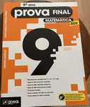 livro do nono para preparar a prova final, disciplina de matemática -