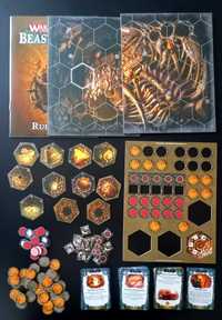 Warhammer Underworlds Beastgrave: plansze, karty, żetony, kości