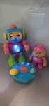 Boneco elástico e Robô luzes e sons