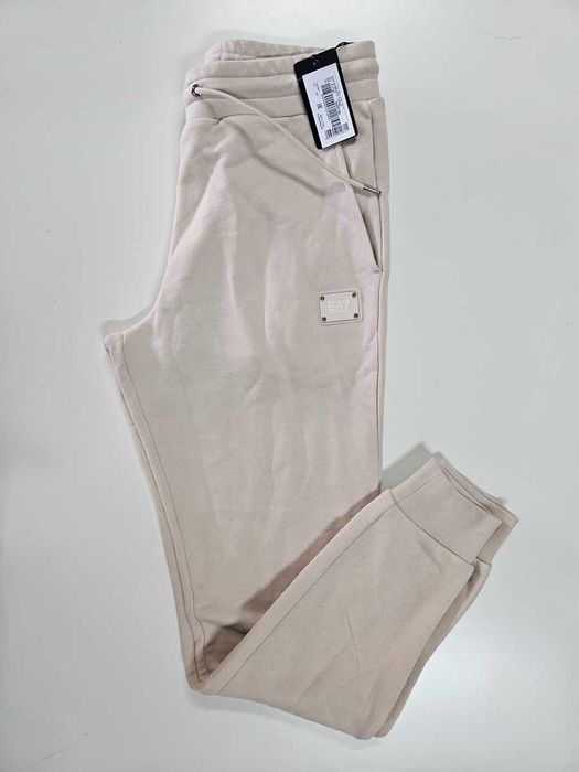 Calças EA7 Emporio Armani Oversized S Bege