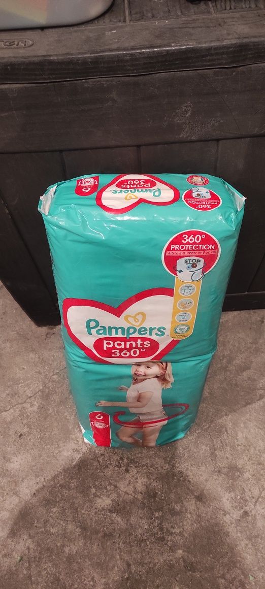 Pieluchy Pampers pants 360 rozmiar 6 i 7