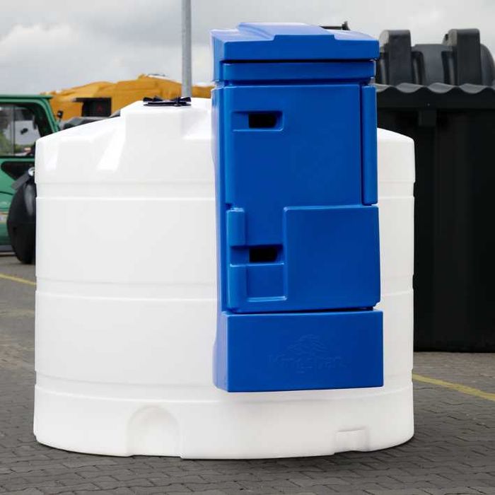 Zbiornik do ADBLUE ze skrzynią dystrybucyjną 2500 litrów + Licznik k24