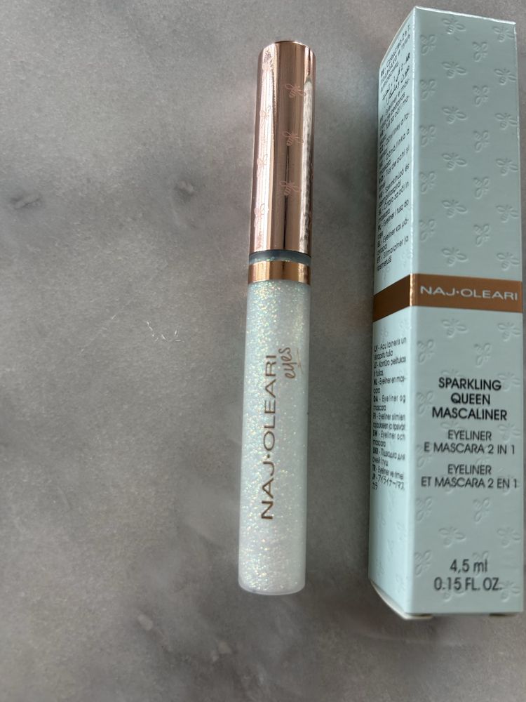 Naj Oleari Sparkling Queen Mascaliner Eyeliner i mascara z brokatem