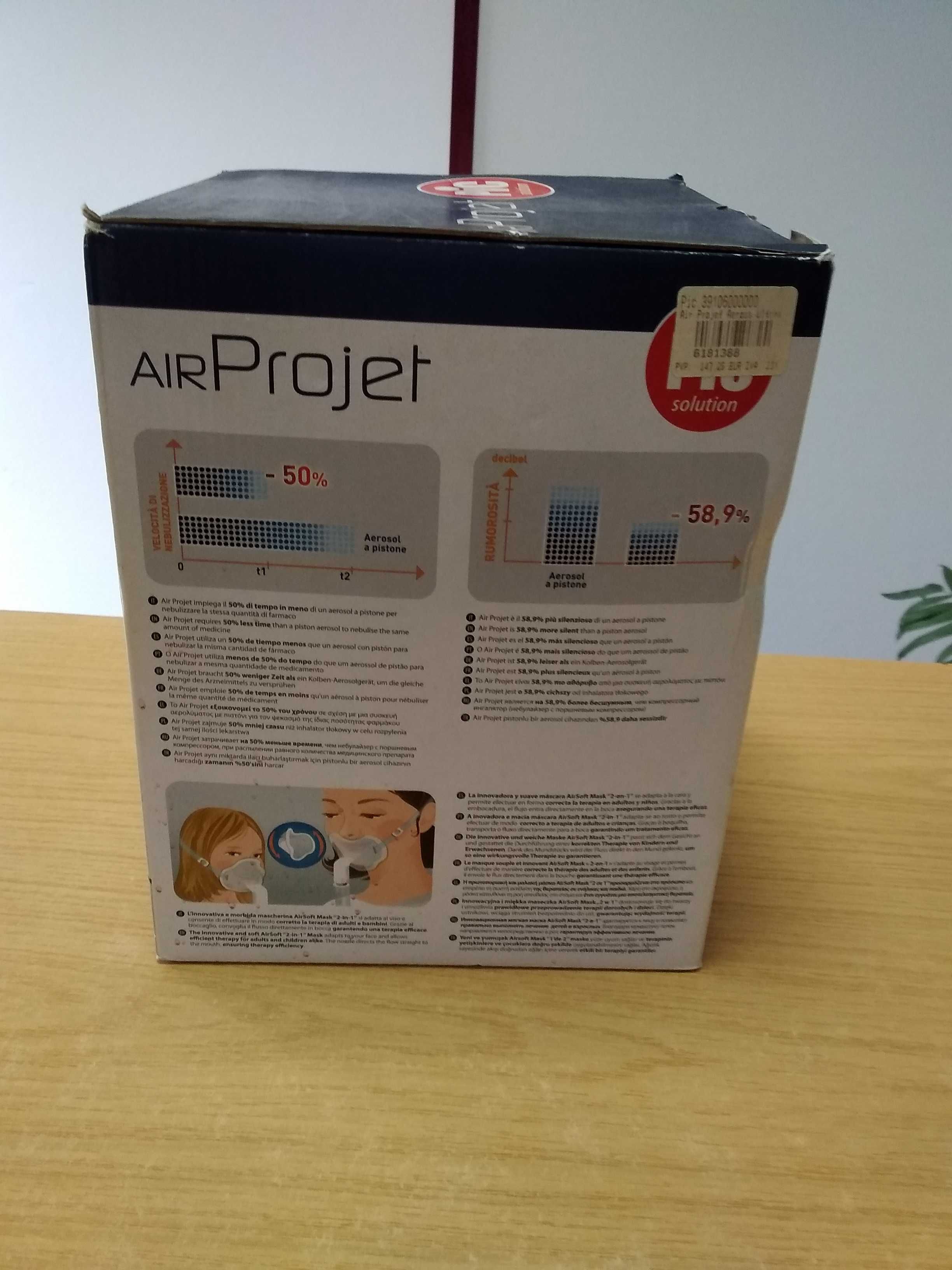 Nebulizador AirProjet Aerosol Pic (silencioso)