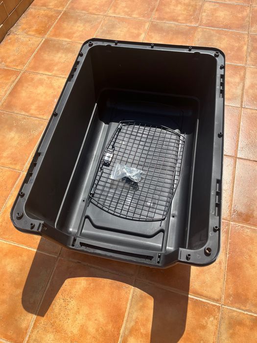Caixa transportadora para cão 90x65 /70cm altura