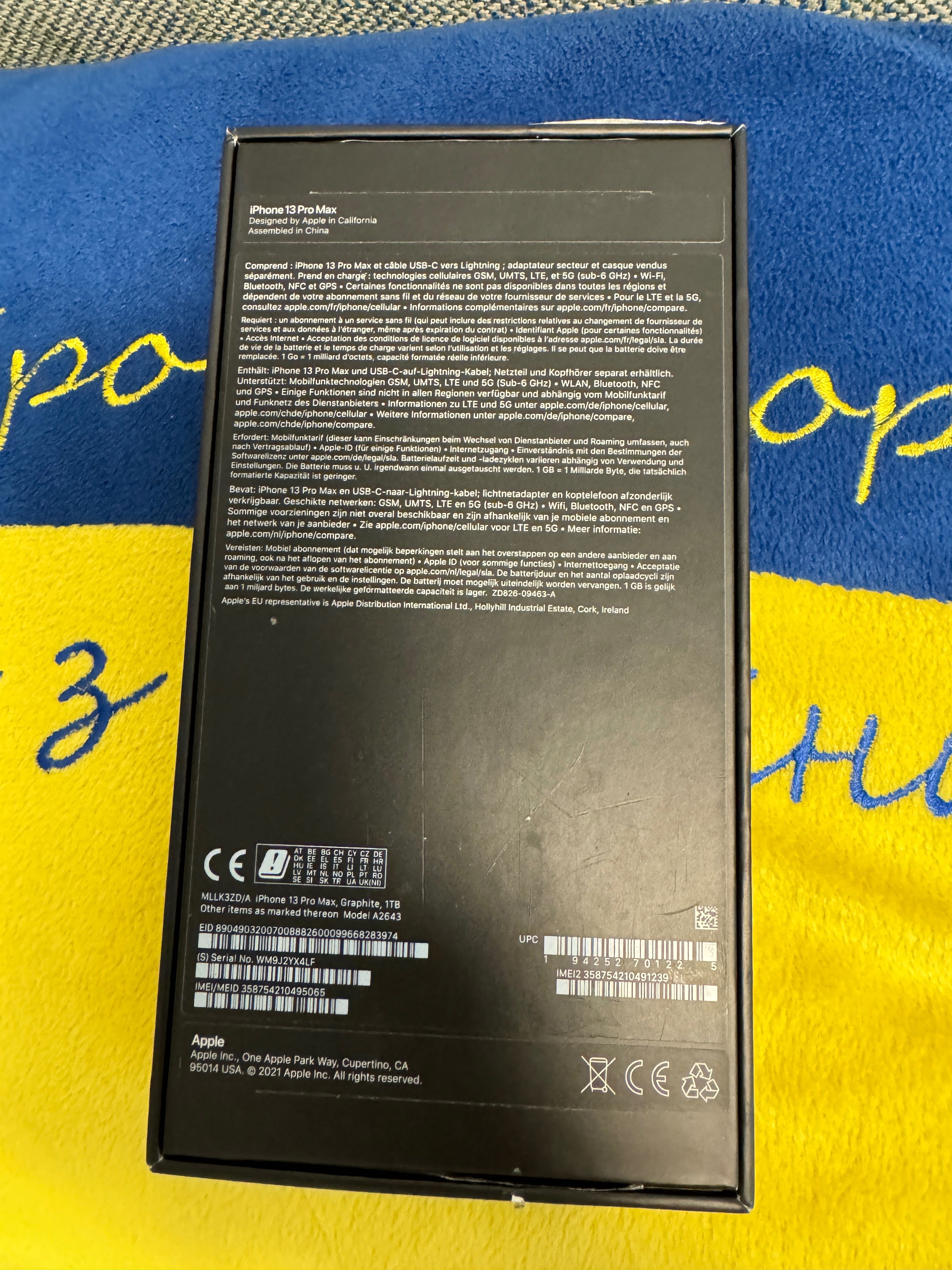 iPhone 13 Pro Max 1tb Graphite