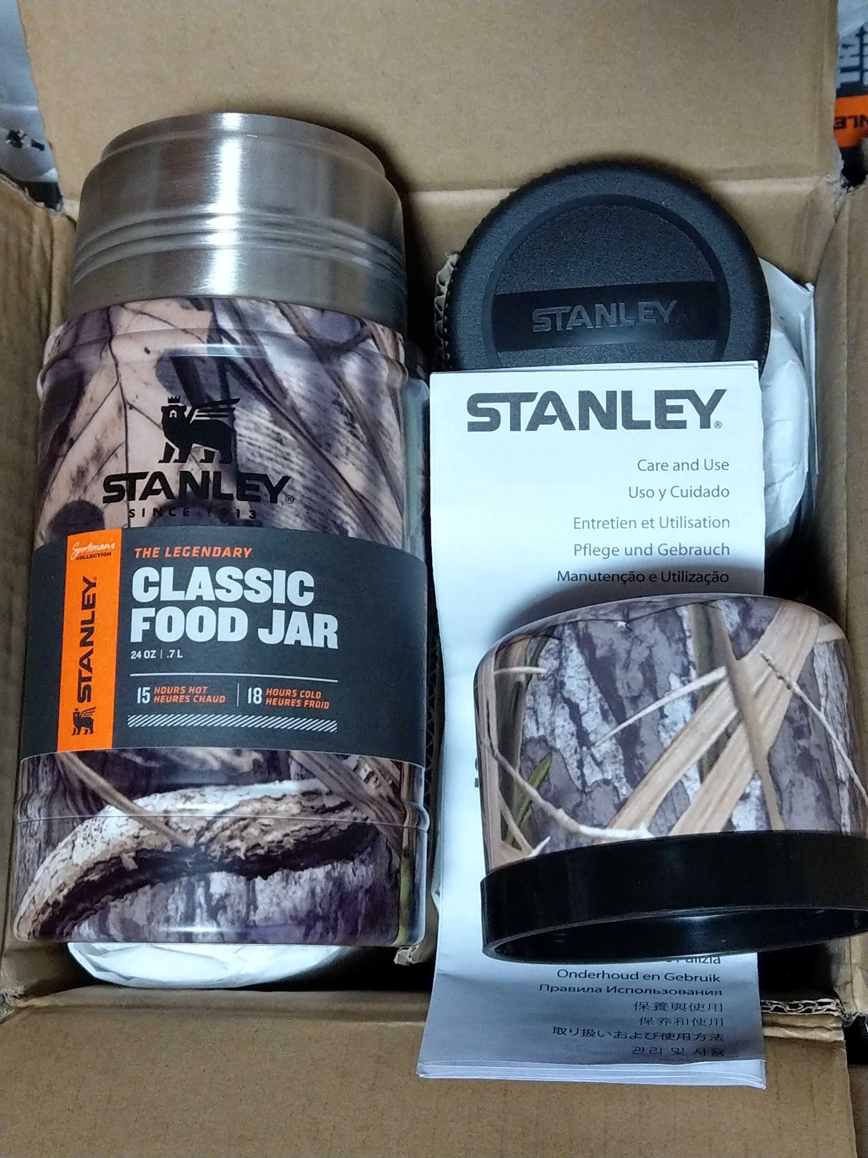 Stanley Classic Legendary Food Jar,MOSSY OAK, 0.7,пищевой термос